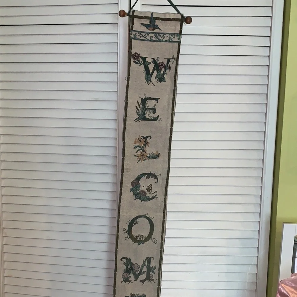 Welcome banner